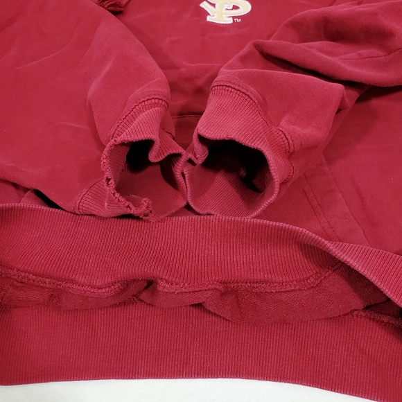 Vintage Florida State Seminoles Hoodie Sweatshirt XL Red Baggy, Oversized Heavy - Picture 16 of 16